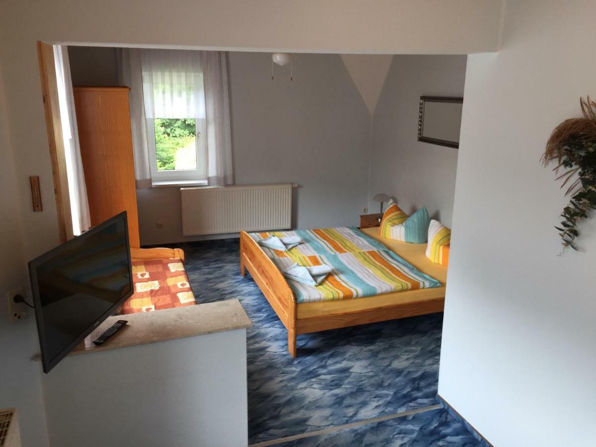 Pension Bergterrasse Sitzendorf Buitenkant foto